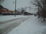 Wuchtige Ausfahrt eines Nikolauszuges der Mansfelder Bergwerksbahn (05.12.2010)